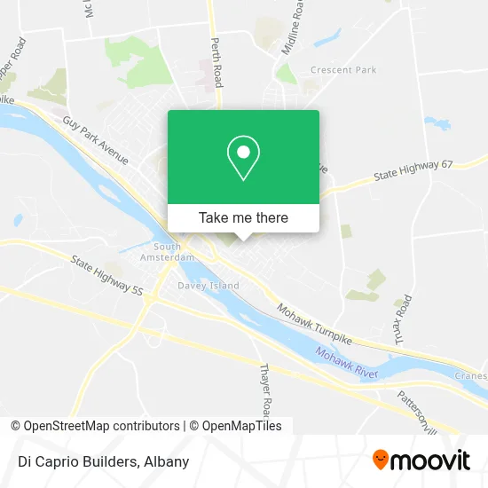 Di Caprio Builders map