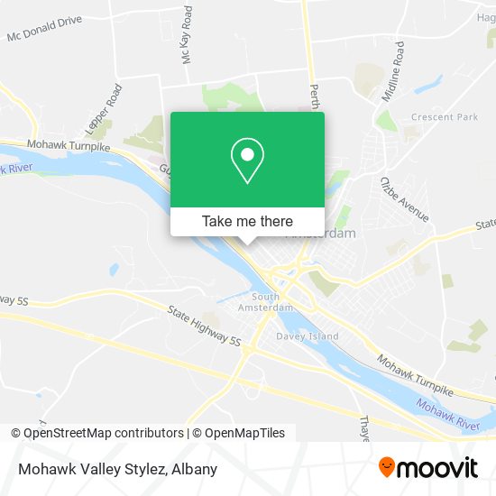 Mohawk Valley Stylez map