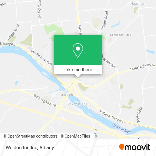 Weldon Inn Inc map