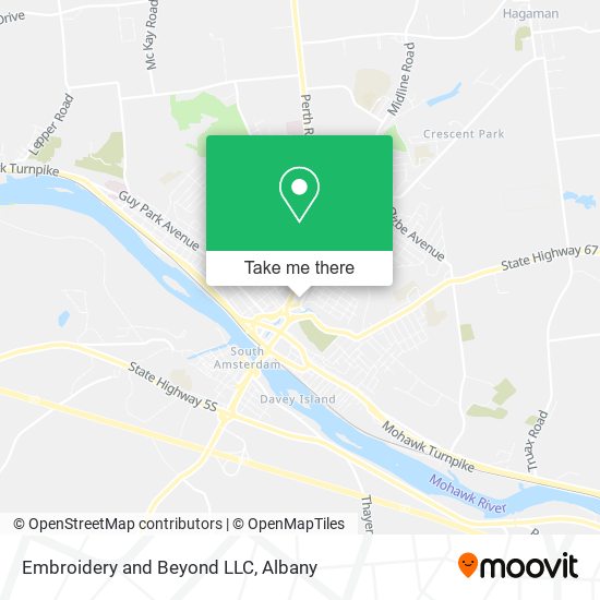 Embroidery and Beyond LLC map
