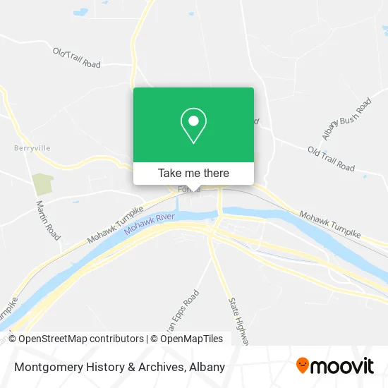 Montgomery History & Archives map