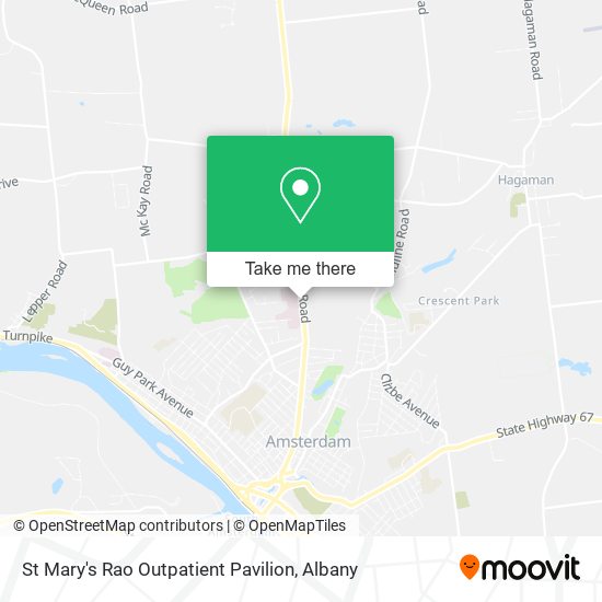 Mapa de St Mary's Rao Outpatient Pavilion