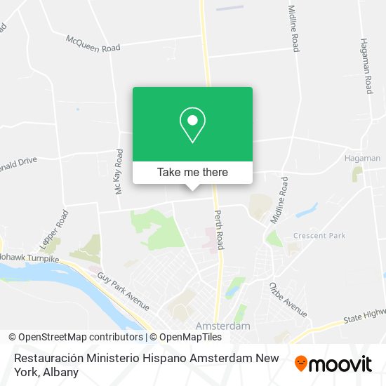 Mapa de Restauración Ministerio Hispano Amsterdam New York
