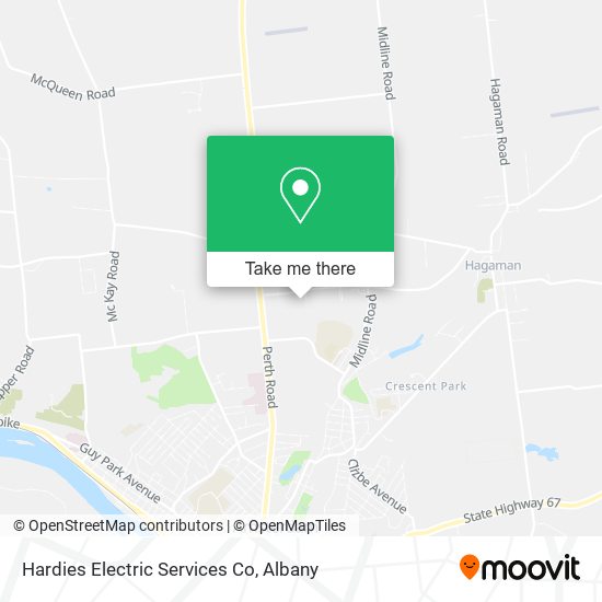 Mapa de Hardies Electric Services Co