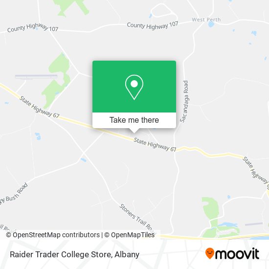 Raider Trader College Store map