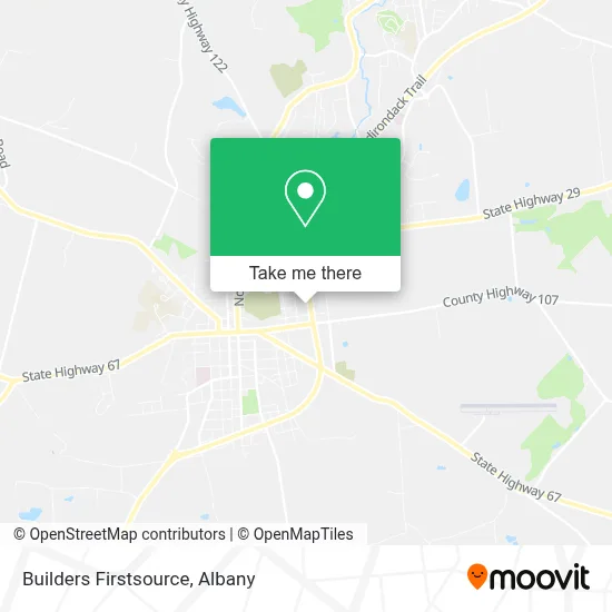 Builders Firstsource map