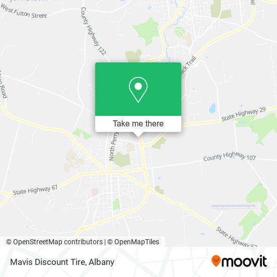 Mavis Discount Tire map