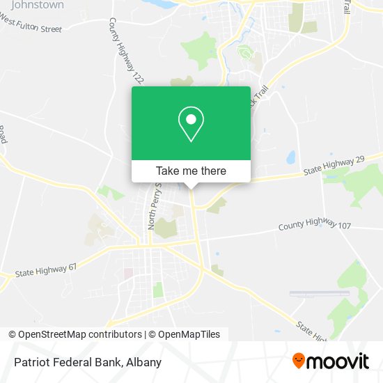 Patriot Federal Bank map