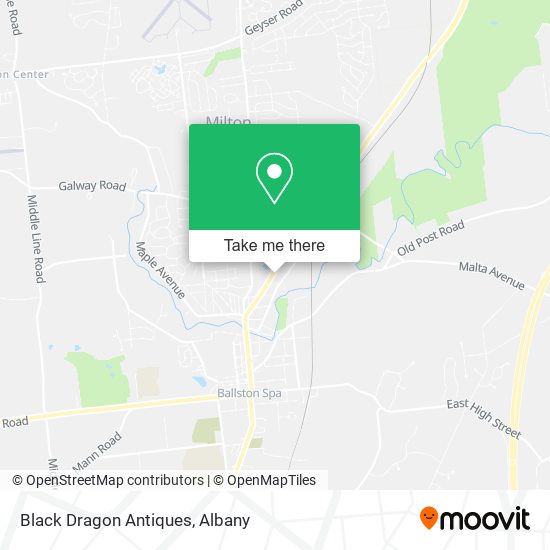 Black Dragon Antiques map