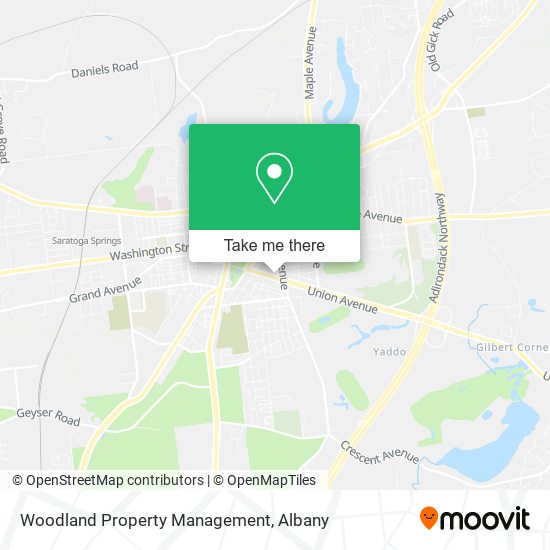 Woodland Property Management map