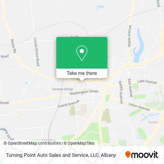Turning Point Auto Sales and Service, LLC map