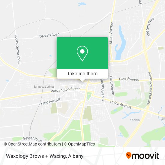 Mapa de Waxology Brows + Waxing