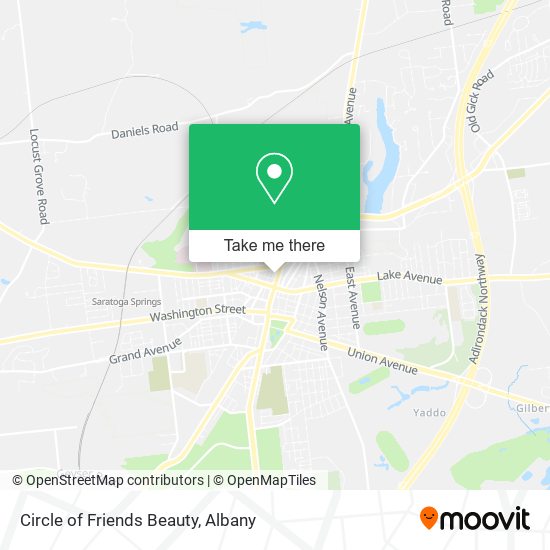 Circle of Friends Beauty map