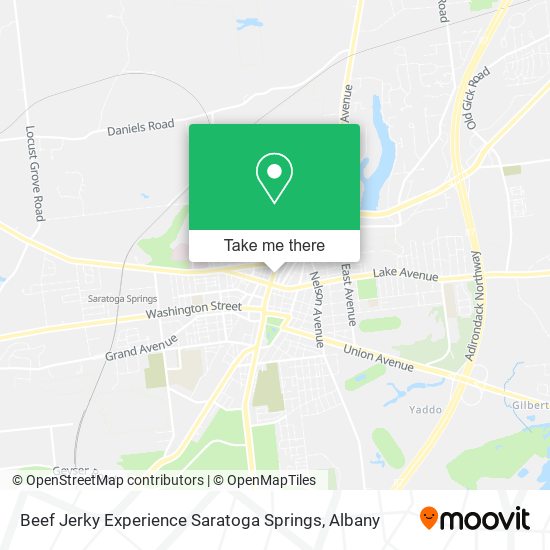 Beef Jerky Experience Saratoga Springs map
