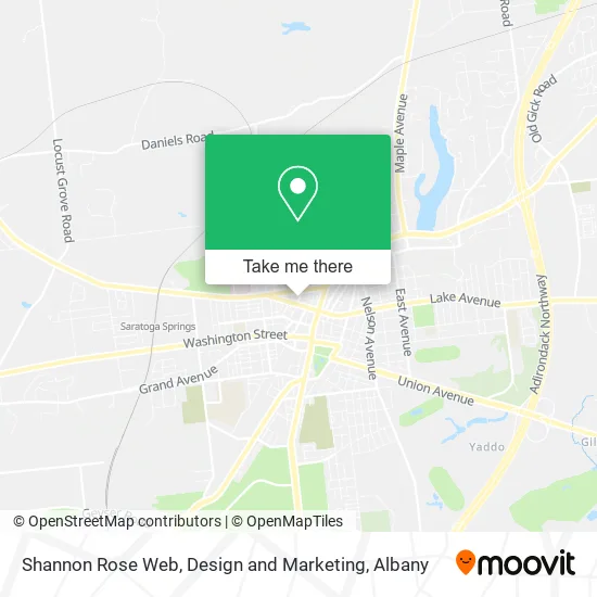 Mapa de Shannon Rose Web, Design and Marketing