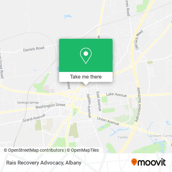 Mapa de Rais Recovery Advocacy
