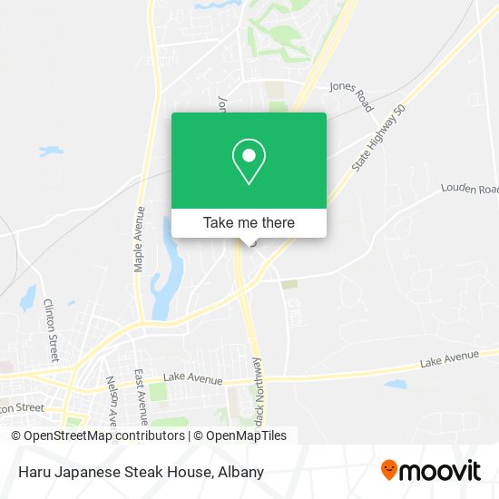 Haru Japanese Steak House map