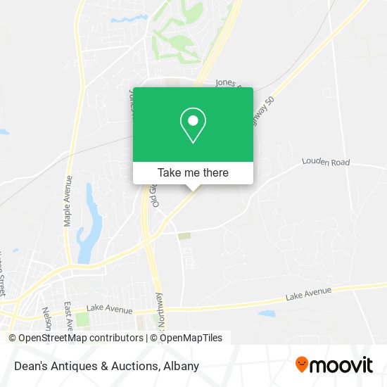 Mapa de Dean's Antiques & Auctions