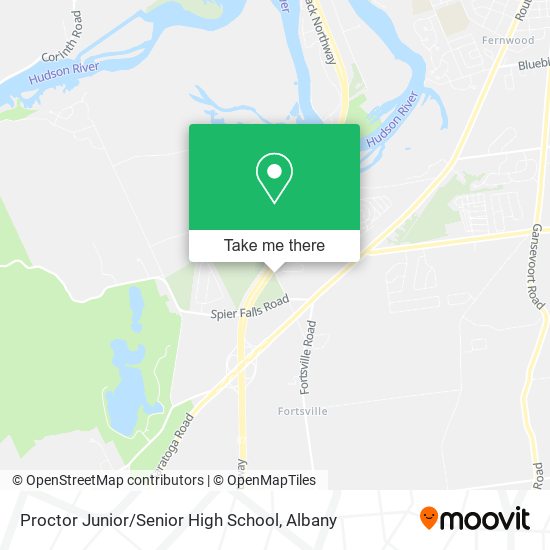 Proctor Junior / Senior High School map