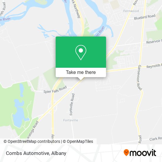 Combs Automotive map