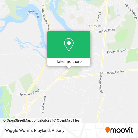 Wiggle Worms Playland map