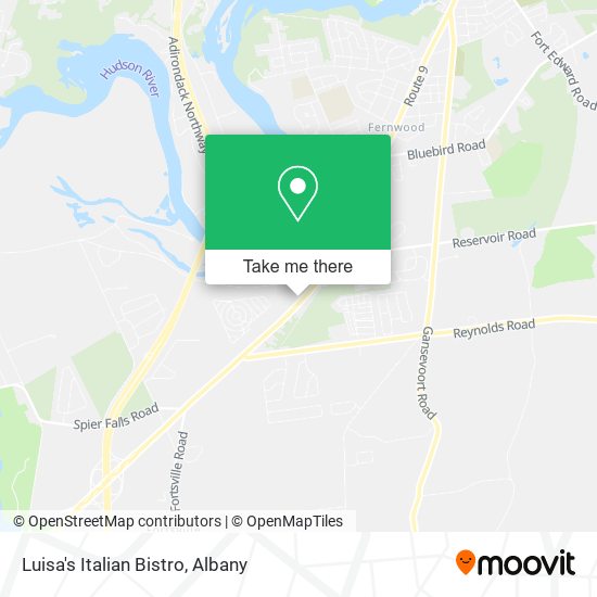Mapa de Luisa's Italian Bistro