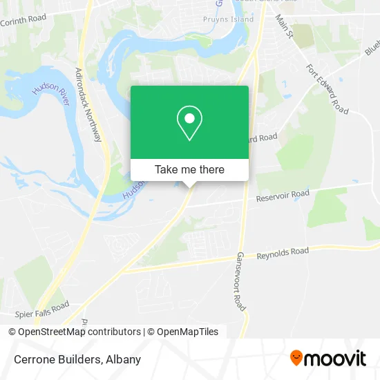 Cerrone Builders map