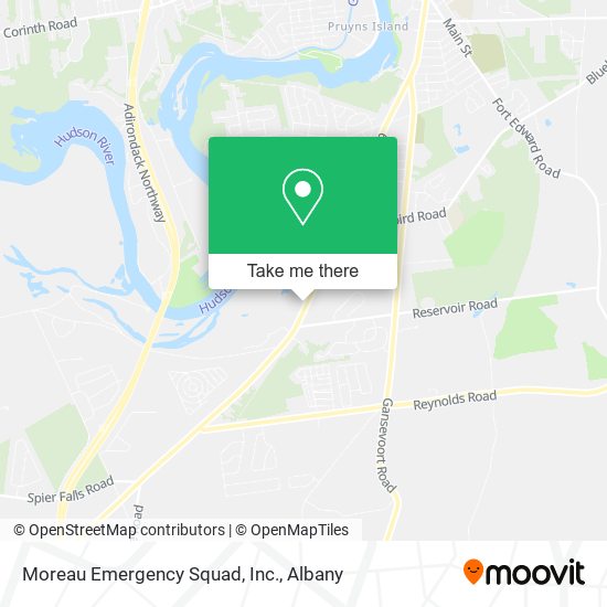 Mapa de Moreau Emergency Squad, Inc.