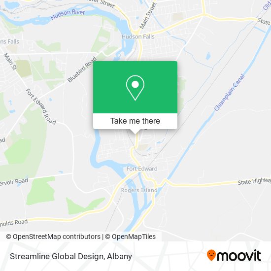 Streamline Global Design map