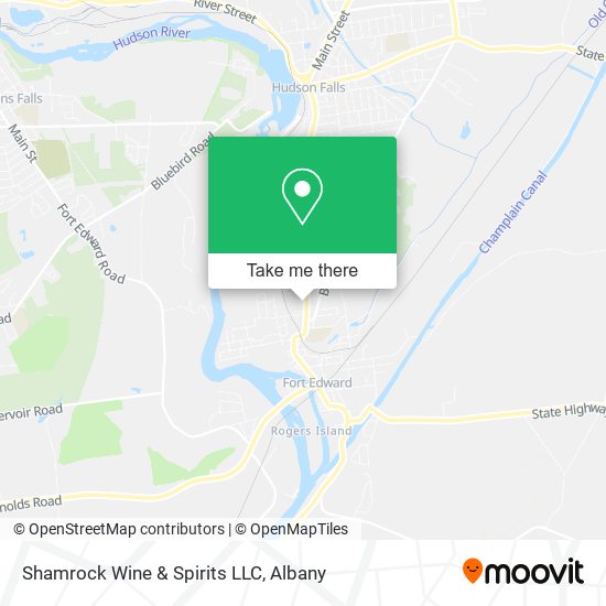 Mapa de Shamrock Wine & Spirits LLC