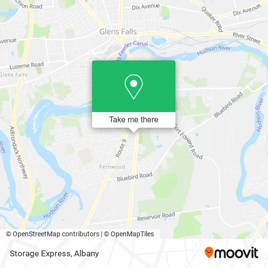 Mapa de Storage Express