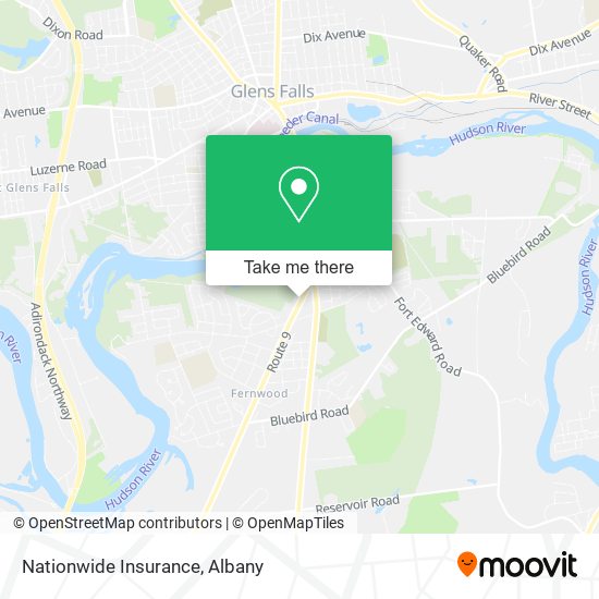 Nationwide Insurance map
