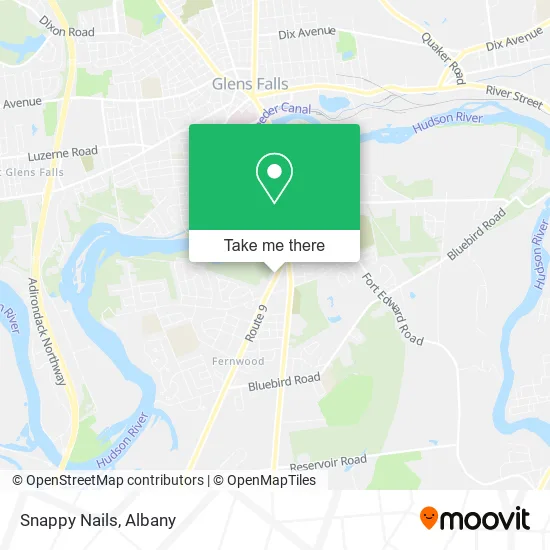 Mapa de Snappy Nails