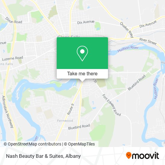 Nash Beauty Bar & Suites map