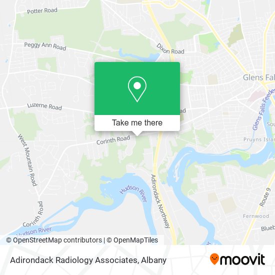Mapa de Adirondack Radiology Associates
