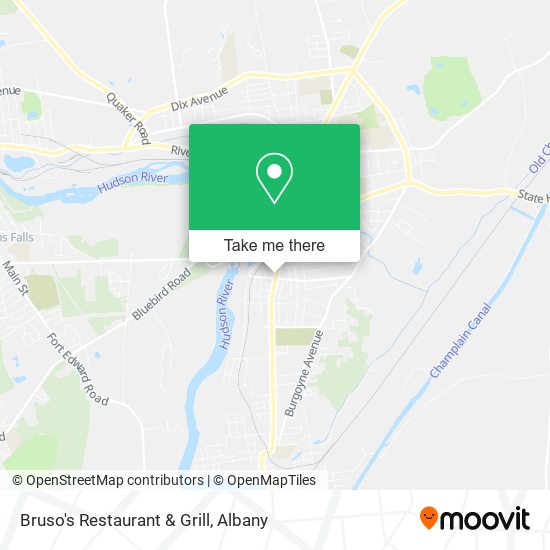 Bruso's Restaurant & Grill map