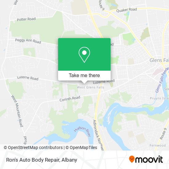 Mapa de Ron's Auto Body Repair