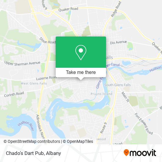 Mapa de Chado's Dart Pub