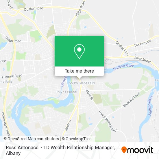 Russ Antonacci - TD Wealth Relationship Manager map