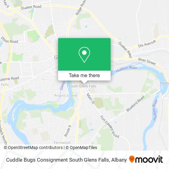 Cuddle Bugs Consignment South Glens Falls map