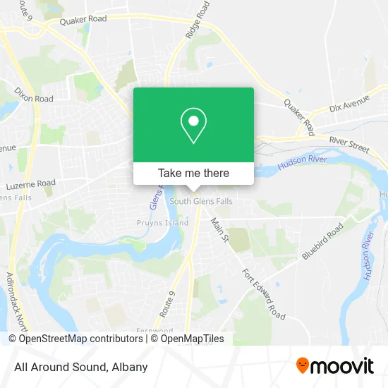 All Around Sound map