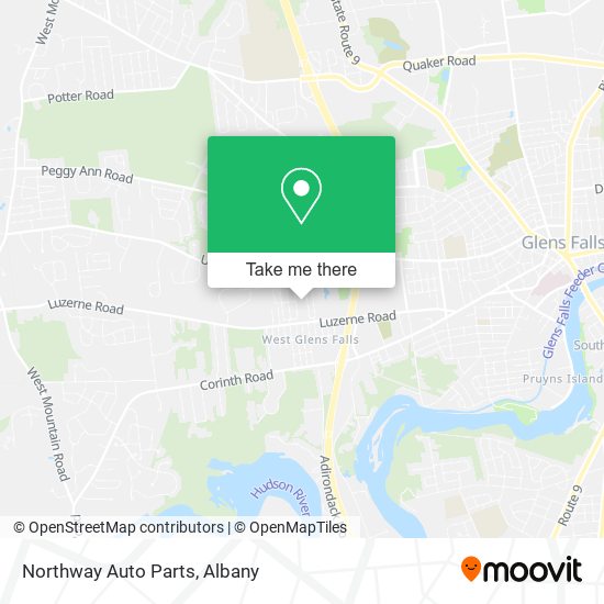 Northway Auto Parts map