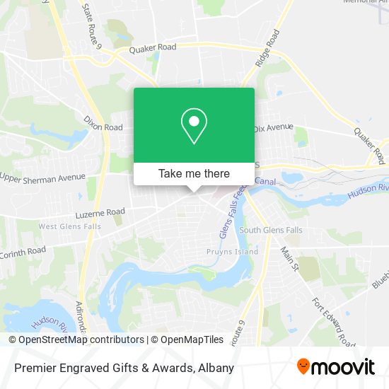 Premier Engraved Gifts & Awards map