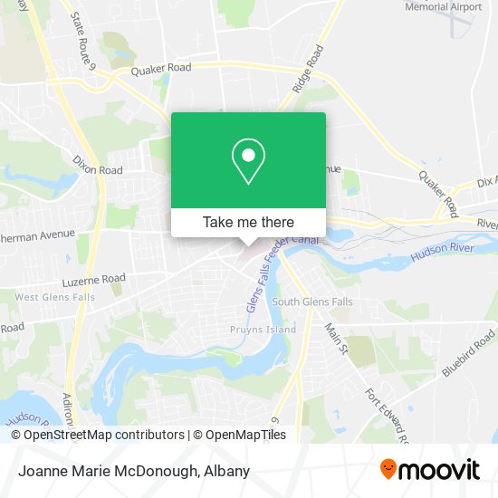 Joanne Marie McDonough map