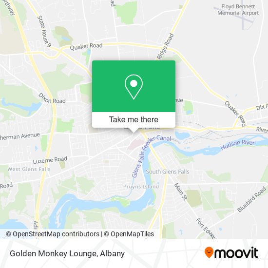 Golden Monkey Lounge map