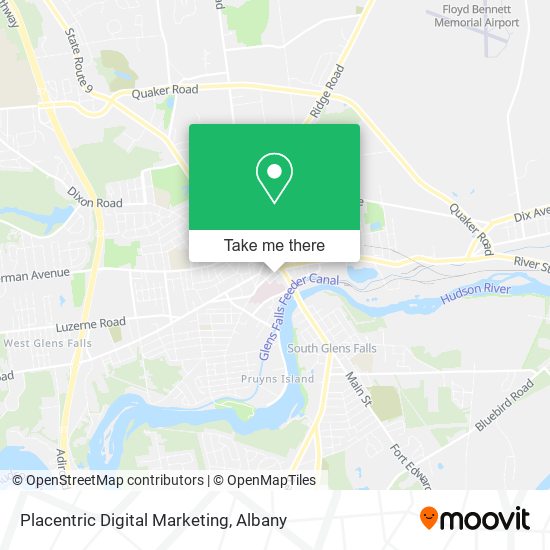 Placentric Digital Marketing map