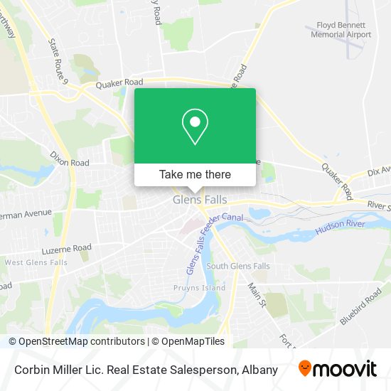 Corbin Miller Lic. Real Estate Salesperson map