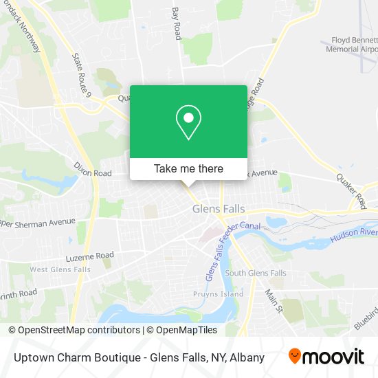 Uptown Charm Boutique - Glens Falls, NY map