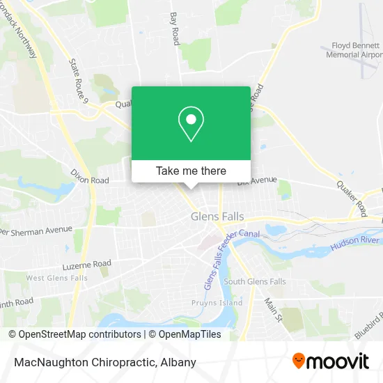MacNaughton Chiropractic map