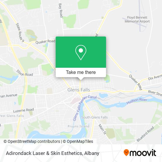 Mapa de Adirondack Laser & Skin Esthetics